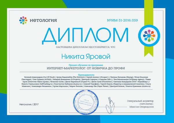 Никита Яровой